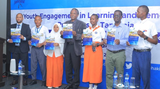 Uzinduzi wa ripoti ya utafiti wa Mchango wa Elimu ya Uraia Shule za Sekondari na Ushiriki wa Vijana Katika Mchakato wa Kidemokrasia